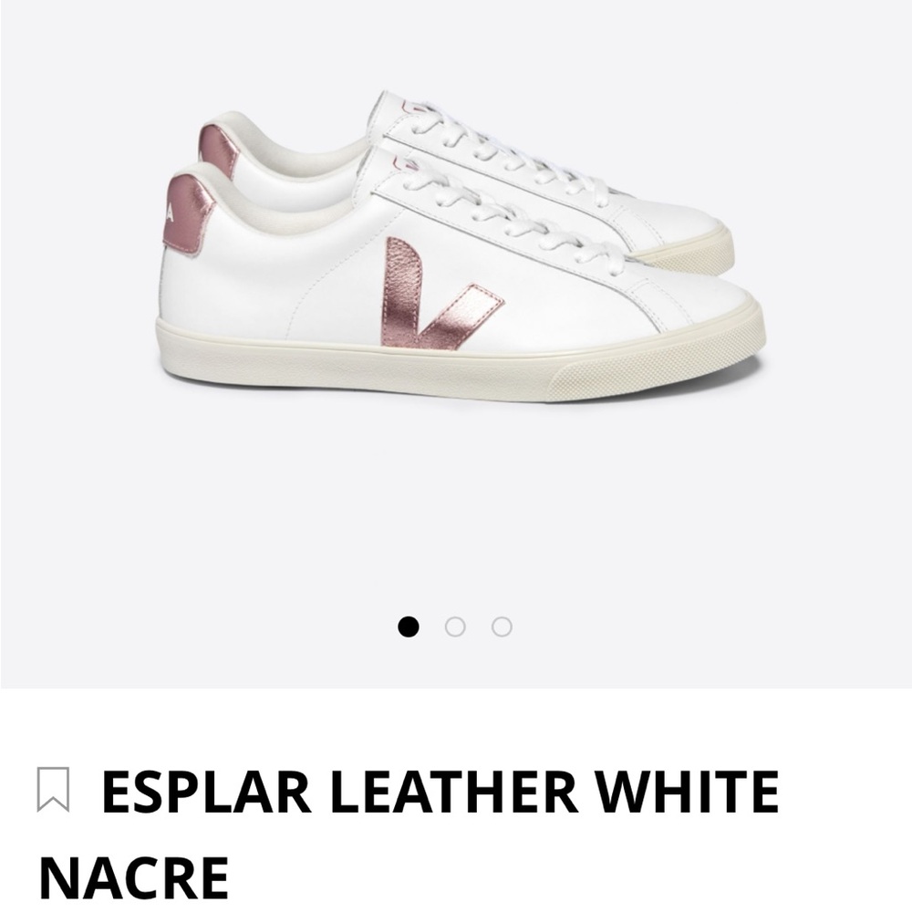 Veja Esplar Leather White Nacre sneakers